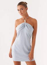Cecelia Mini Dress - Blue